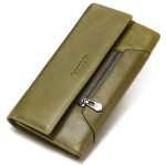 Long Cowhide Multiple Card Slots Coin Pocket RFID Anti-magnetic Women's Handbag - Image 4