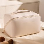 Plaid Pillow Cosmetic Bag Women's Large Capacity Portable - Image 2