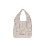 All-matching Solid Color Knitted Shoulder Bag - Image 5