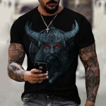 Men 3D Graphic Casual T-shirt - Image 9