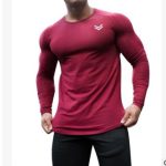 New Long Sleeve T Shirt Sport Men Gym Shirt Quick Dry Gym Fitness Training Running T Shirt Men Workout T-Shirt Bodybuilding Tops - Image 4