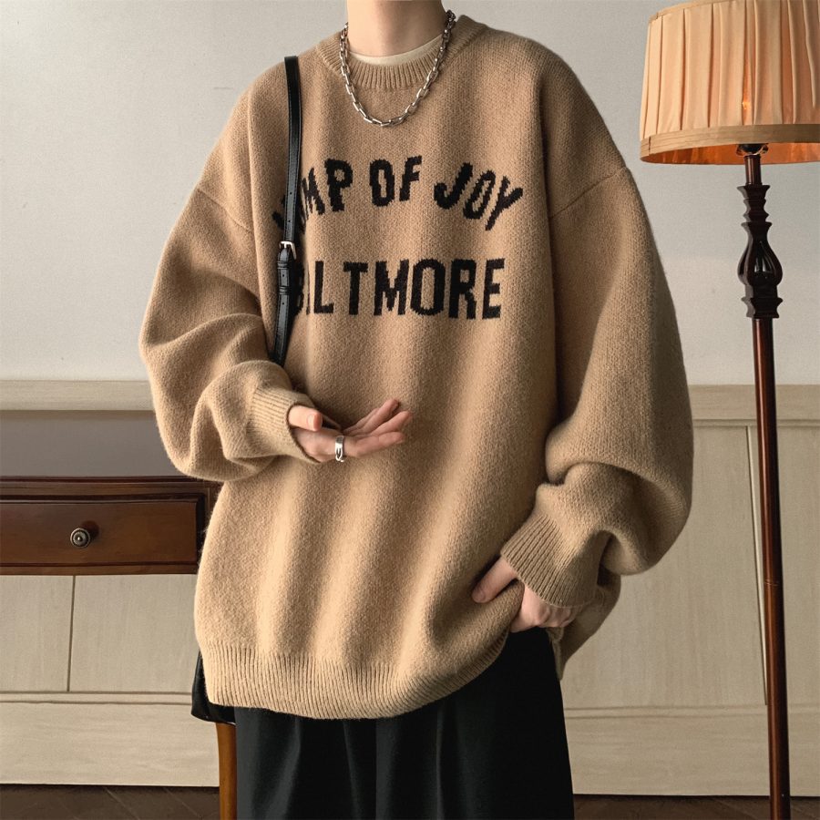 Sweater Men's Thick Trendy Brand Sweater