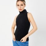 Women's Stretch Casual Turtleneck Sweater - Image 2