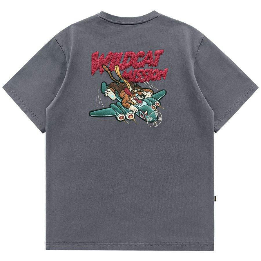 Embroidered Short Sleeve T Shirt For Men - Image 3