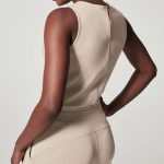 Solid Color Jumpsuit Sleeveless Tops Tie Elastic Pants Romper - Image 5