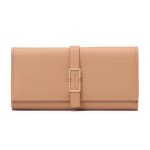 Long Metal Buckle Simple Tri-fold Clutch - Image 3