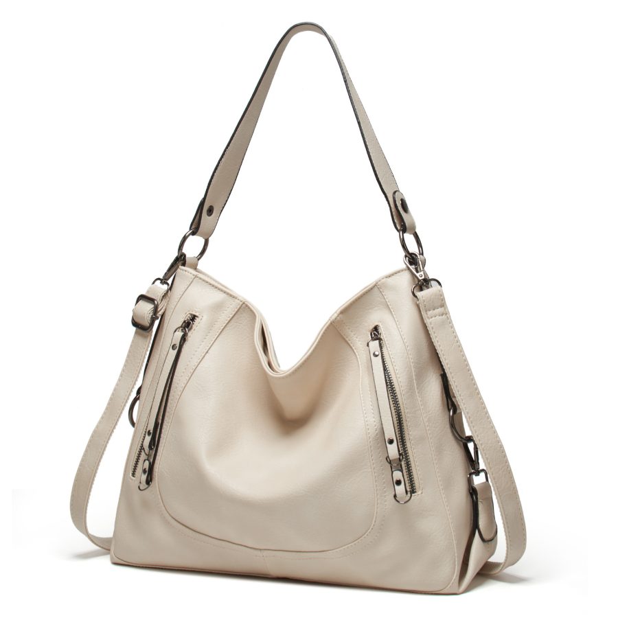 Fashion Large Capacity Totes Casual Handbag Shoulder Crossbody Retro Big Bag - Image 6
