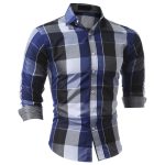 Classic Plaid Dress Shirts - Image 3