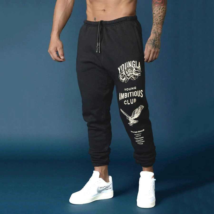 Men's Thicken Ankle-tied Sports Pants - Image 7