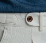 Men's Washed Cotton High Waist Straight Pants - Image 7