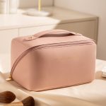 Plaid Pillow Cosmetic Bag Women's Large Capacity Portable - Image 3