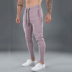 Men's Casual Sports Pants Cotton Skinny Stretch - Image 2