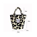 Large Capacity Animal Pattern Canvas Shoulder Bag - Image 6