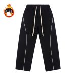 Fall-winter Velvet Warm Knit Sweater Straight Slacks - Image 5