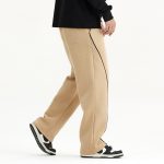 Fall-winter Velvet Warm Knit Sweater Straight Slacks - Image 2