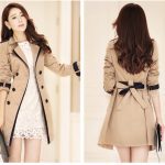 Ladies Autumn Trench Coat For Women Winter Long Coats - Image 3