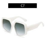 Personality Colorful Trend Sunglasses Women European And America - Image 8