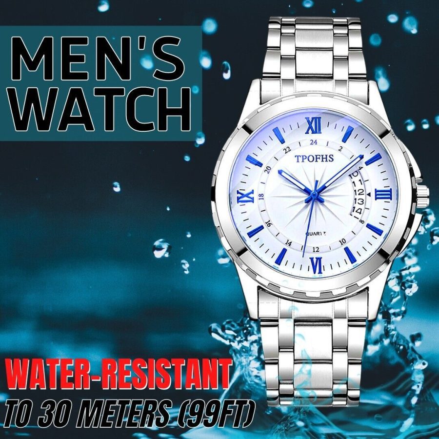 Stainless Steel Watch For MEN Classic Analog Wristwatch Fashion Classic Men Gift - Image 9