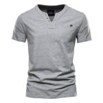 Sports T-shirt Slim Cotton Pocket Men - Image 10