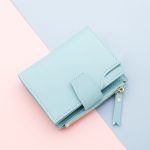 Short Multiple Card Slots Women's Wallet With Zipper - Image 2