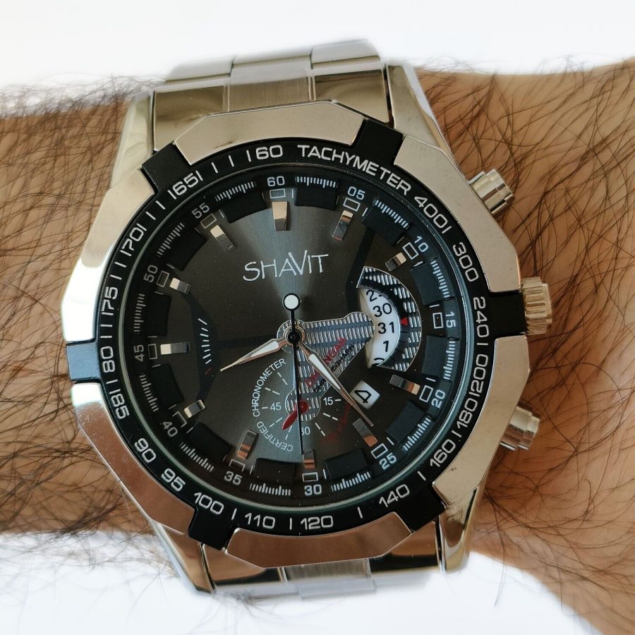 Men's Quartz Watch Stainless Steel Analog Waterproof Business Wristwatch Fashion - Image 6