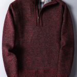 Loose Knit Coat Plush Men's Zipper Sweater - Image 8