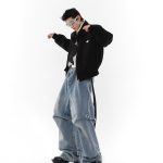 Washed Denim High Waisted Silhouette - Image 4