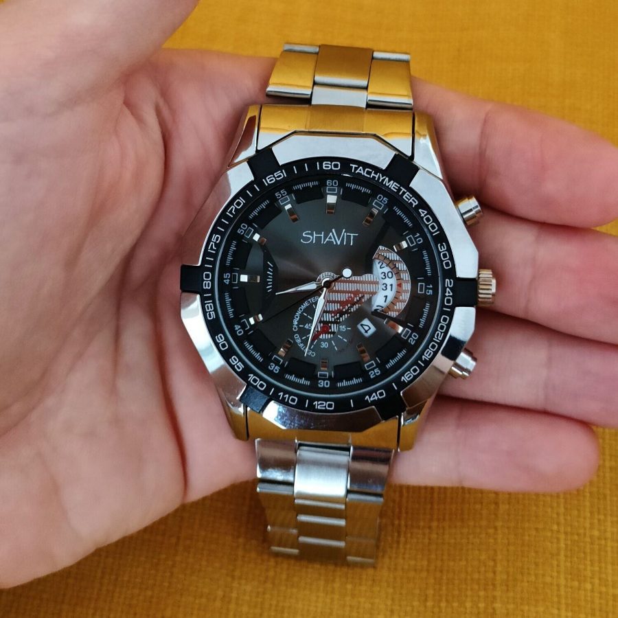 Men's Quartz Watch Stainless Steel Analog Waterproof Business Wristwatch Fashion - Image 3