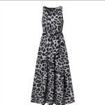 Sleeveless Belt Irregular Cake Maxi Dress - Image 3