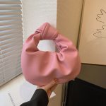 Western Style Crossbody Portable Pleated Cloud Bag For Women - Image 6