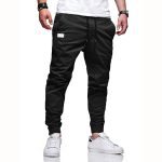 Youth Fashion Casual Tether Loose Cargo Ankle Banded Pants - Image 9