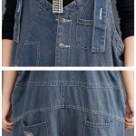 The New Loose Look Thin Jean Suspenders Women - Image 6