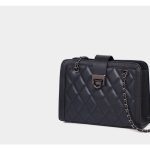 Women's Crossbody Underarm Genuine Leather Chain Small Square Bag - Image 10