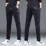 Denim Stretch Casual Men's Trousers Thin - Image 6