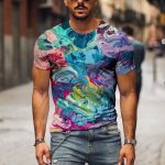 Men 3D Graphic Casual T-shirt - Image 3