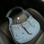 Niche American Retro Hot Girl Y2g Punk Studded Shoulder Bag - Image 5
