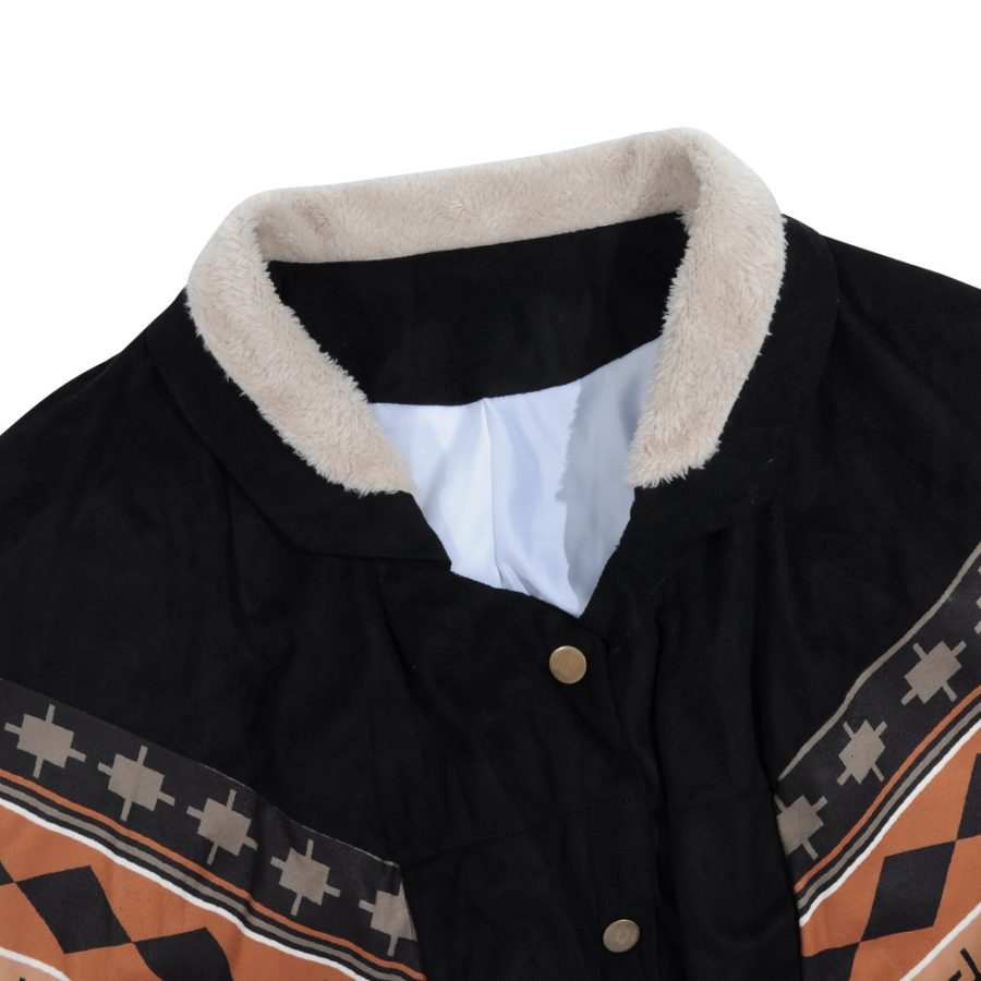 Women Vintage Cotton Jackets Coats Autumn Fashion Clothes - Image 3