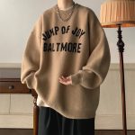 Sweater Men's Thick Trendy Brand Sweater - Image 2
