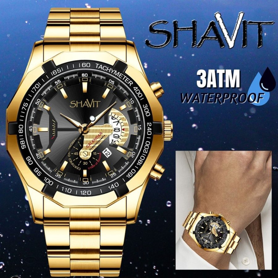Men's Watch Relojes De Hombre Stainless Steel Quartz Luminous Classic Watches - Image 7