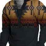 Men Casual Chest Button Sports Pullover Long Sleeve - Image 5