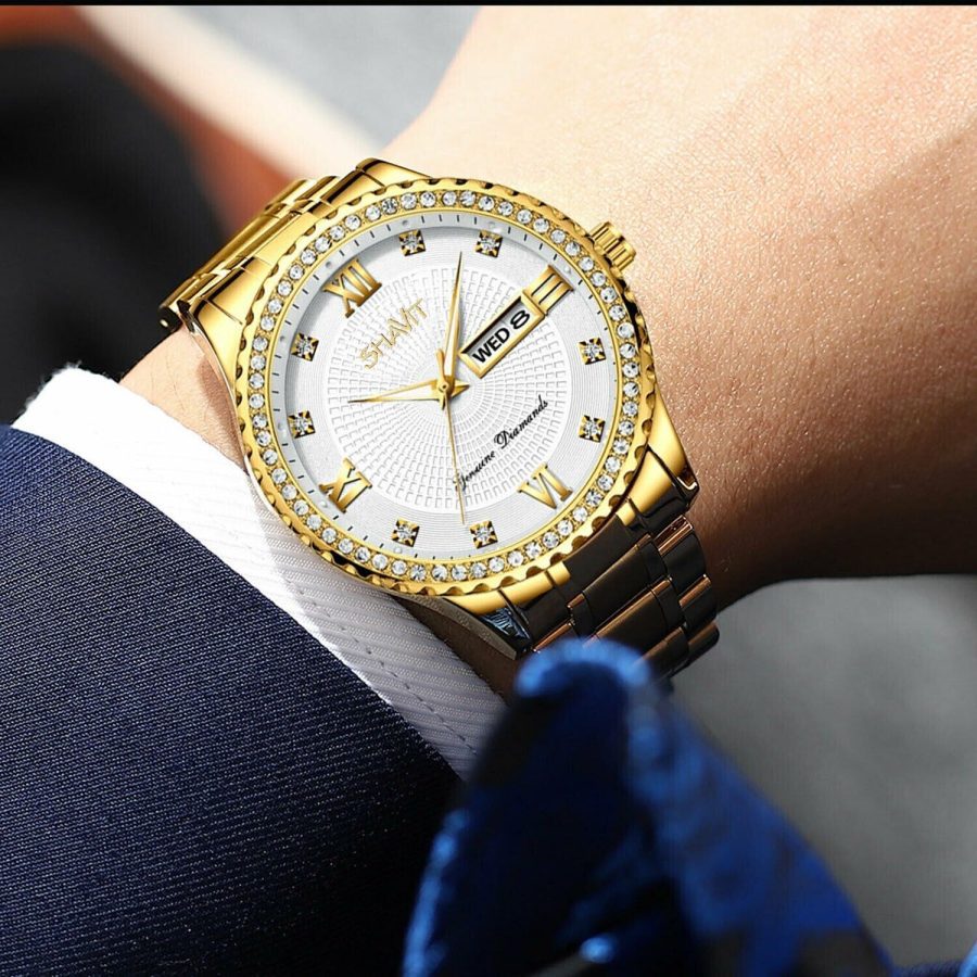 Men's Classic Stainless Steel Quartz Luminous Watch Luxury Wristwatch For MEN - Image 7