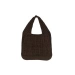 All-matching Solid Color Knitted Shoulder Bag - Image 9