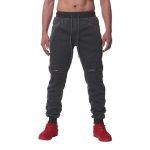 Men's Sports Pants With Double Pockets And Zip Personality Design - Image 5