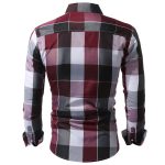 Classic Plaid Dress Shirts - Image 4