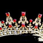 Queen Bridal Wedding Crown Headdress - Image 3