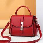 Women's Shoulder Bag Soft Leather Portable Messenger Bag - Image 7