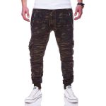 Sports Pants Striped Pleated Casual Men - Image 6