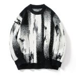 Design Oil Painting Color Matching, Wear Outside And Wear Sweater Inside - Image 4