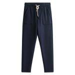Knitted Long-staple Cotton Yarn Waffle Sweatpants - Image 4