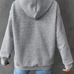 Women's Loose Casual Solid Color Long-sleeved Sweater - Image 5